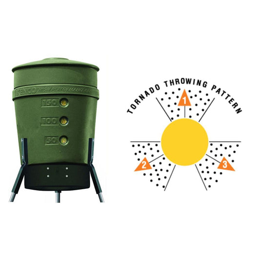 Flambeau Outdoors Feeders|Hunting Flambeau Outdoors Flambeau 200 Tornado Feeder with Smart Timer