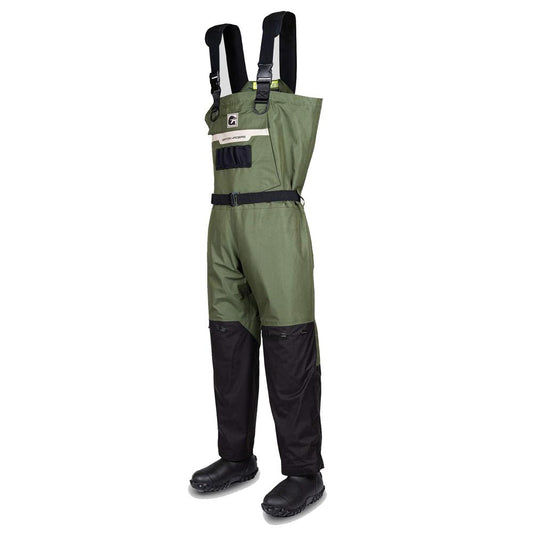 Gator Waders Waders &amp; Wading Boots|Waders &amp; Wading Boots|Clothing &amp; Footwear Gator Waders Gator Waders Shield Insulated Pro Series Waders Mens Olive Regular 8