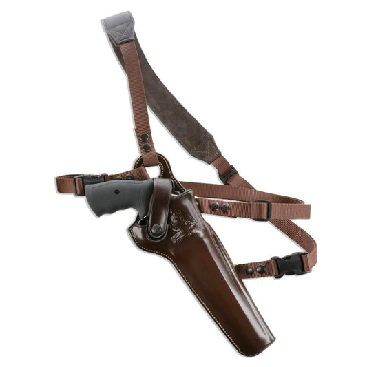 Galco Gun Holsters Galco Galco Kodiak Chest Holster for S&W X Frame M500 8 3/8" Barrel Havana Brown Right Hand