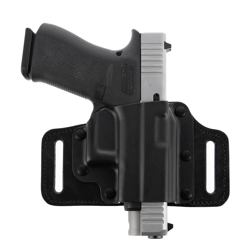 Galco Gun Holsters Galco Galco Tacslide Belt Holster for Glock 43X MOS With Red Dot Black Right Hand