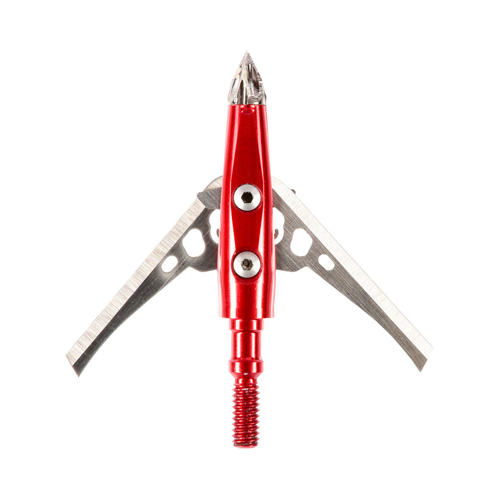 Feradyne Outdoors Broadheads Field &amp; Specialty Points Feradyne Outdoors Feradyne Rage Broadhead 2 Blade NC Chisel Tip Red