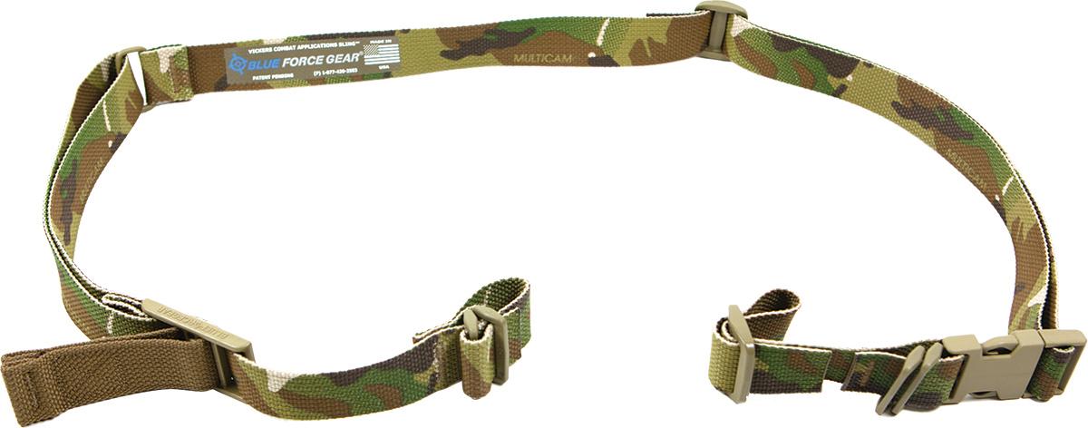 Blue Force Gear Slings Blue Force Gear VICKERS COMBAT APPLICATIONS SLING NYLON ADJUSTER AND HDW MULTICAM