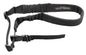 Blue Force Gear Slings Blue Force Gear 1-Point Padded Bungee Sling with Push Button Adapter Black