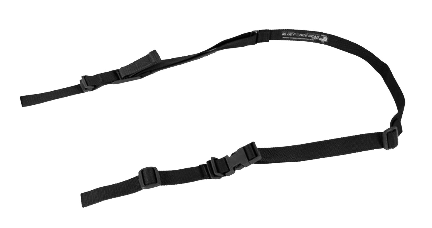 Blue Force Gear Slings Blue Force Gear Vickers 2-Point Combat Sling with Acetal Adjuster Black