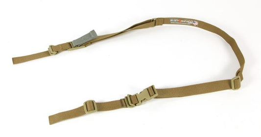 Blue Force Gear Slings Blue Force Gear Blue Force Vickers 2-Point Combat Sling with Acetal Adjuster Coyote Brown
