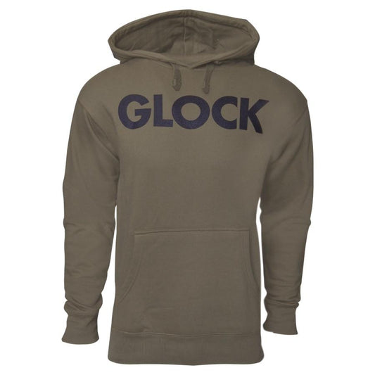 Glock Hoodies &amp; Sweatshirts Glock Factory Traditional OD Green Hoodie - Large