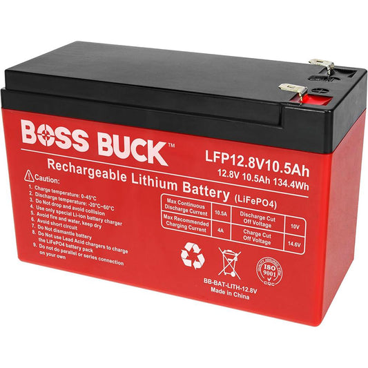 Gsm Feeders Gsm Boss Buck 12V 10.5MAH Lithium Feeder Battery