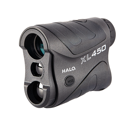 Gsm Rangefinders Gsm Halo XL450 6x Rangerfinder 450/yd with Angle Intel Auto Acquisition - Black