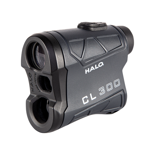 Gsm Optics|Rangefinders Gsm Halo CL300-20 5x Rangefinder 300/yds Tree / Max 500/yds Target - Black