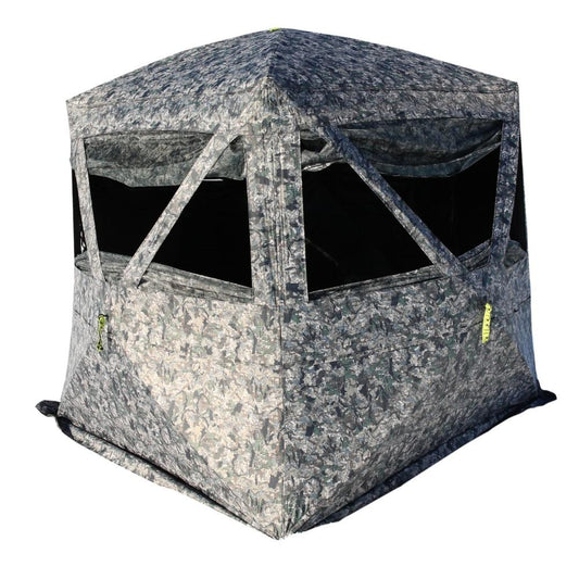 Gsm Ground Blinds|Hunting Gsm Hawk Mancave Ground Blind Grey