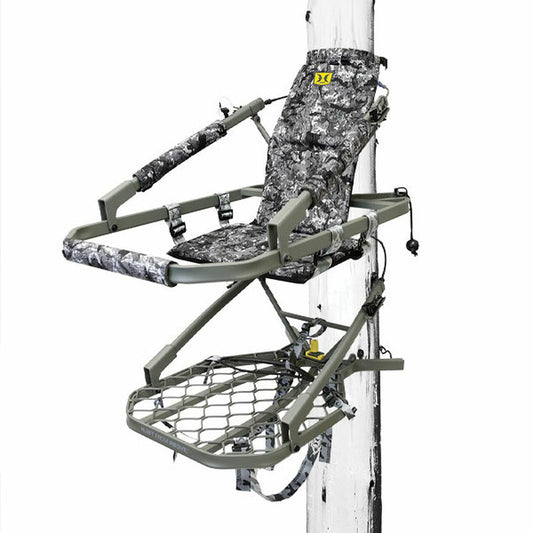 Gsm Climbing Treestands Gsm Hawk Warbird Climber Tree Stand Grey Camo