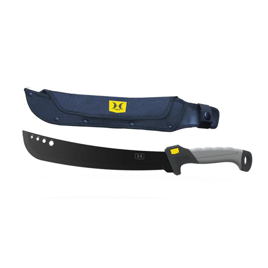 Gsm Knives &amp; Edged Tools|Axes Hatchets &amp; Machetes Gsm Hawk Machete 15" Blade Black with Nylon Sheath