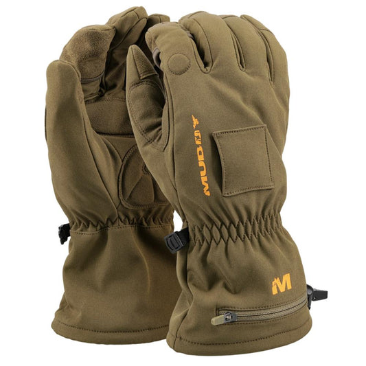 Gsm Gloves Gsm Muddy Nucleus Heated Softshell Gloves Brown Clay XL