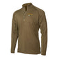Gsm Jackets Coats &amp; Parkas Gsm Muddy Nucleus Heated Quarter Zip Long Sleeve Shirt Brown Clay 3XL