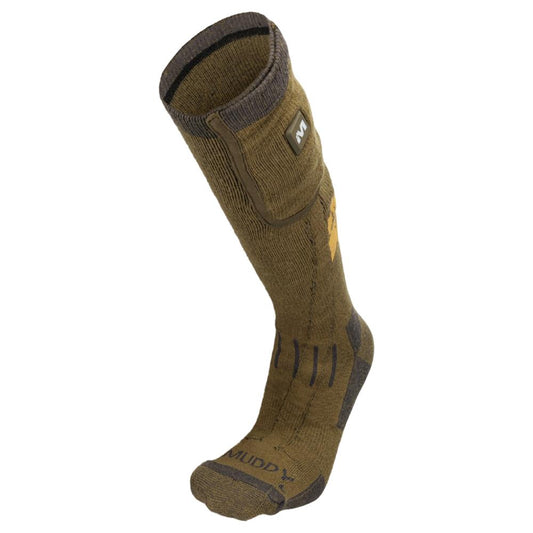 Gsm Socks Gsm Muddy Nucleus Heated Socks Brown Clay L/XL
