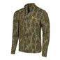 Gsm Jackets Coats &amp; Parkas Gsm Muddy TR Lightweight Quarter Zip Long Sleeve Shirt Mossy Oak Bottomland XL
