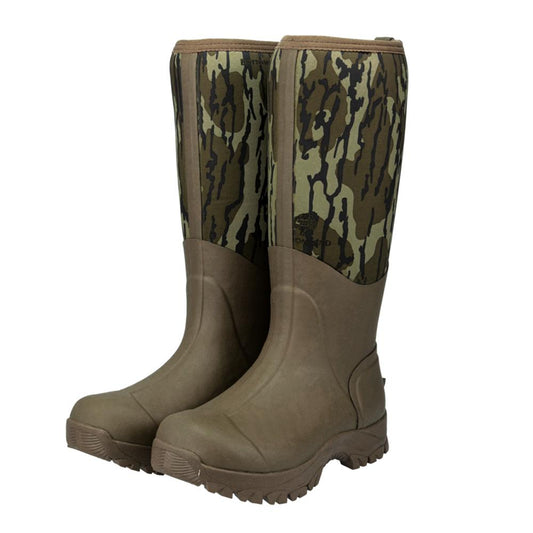 Gsm Boots &amp; Shoes Gsm Muddy MTX Non-Insulated 17" Boot Mossy Oak Bottomland 12D