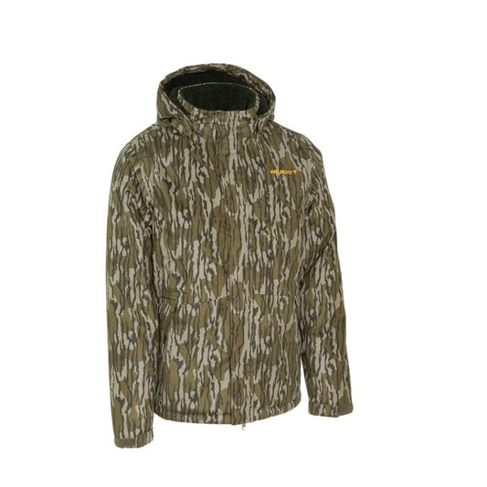 Gsm Jackets Coats &amp; Parkas Gsm Muddy TRX Waterproof Sherpa Fleece Jacket Mossy Oak Bottomland L