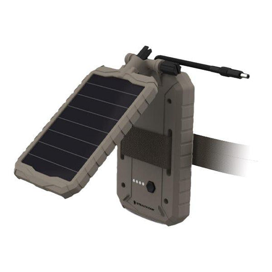 Gsm Trail Camera Accessories Gsm StealthCam Solar Power Panel 5000 Mah 10ft Insulated Metal Cable USB Port