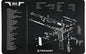 Gsm Gun Cleaning Mats Gsm TekMat 11x17 Gun Cleaning Mat- 1911