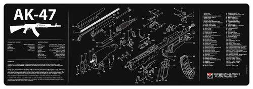 Gsm Gun Cleaning Mats Gsm TekMat 12x36 Gun Cleaning Mat - AK47