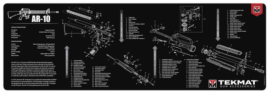 Gsm Gun Cleaning Mats Gsm TekMat 12x36 Gun Cleaning Mat - AR-10