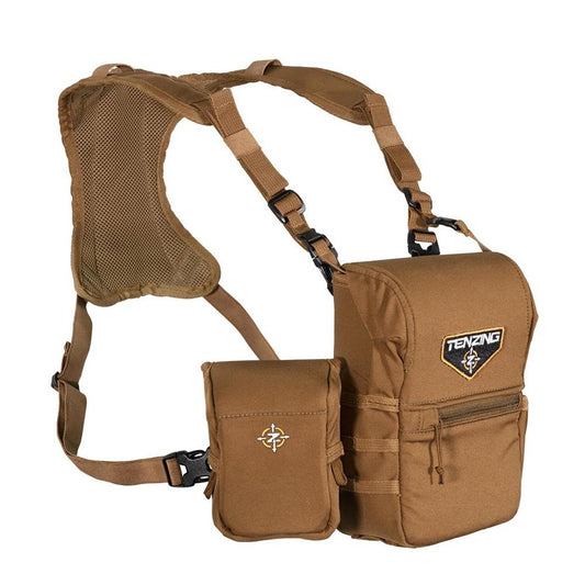 Gsm Binocular Cases &amp; Harnesses Gsm Tenzing Bino Harness Buckskin Tan Medium