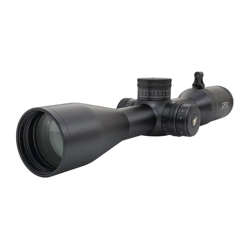 German Precision Optics Centerfire Scopes German Precision Optics GPO Centuri 4x Rifle Scope 4-16x44i 30mm SFP MOAi Illum. Black