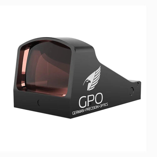 German Precision Optics Reflex German Precision Optics German Precision Optics (GPO) SPECTRA Pistol Reflex 1x3 MOA Dot Motion 1'' Clicks DeltaPoint