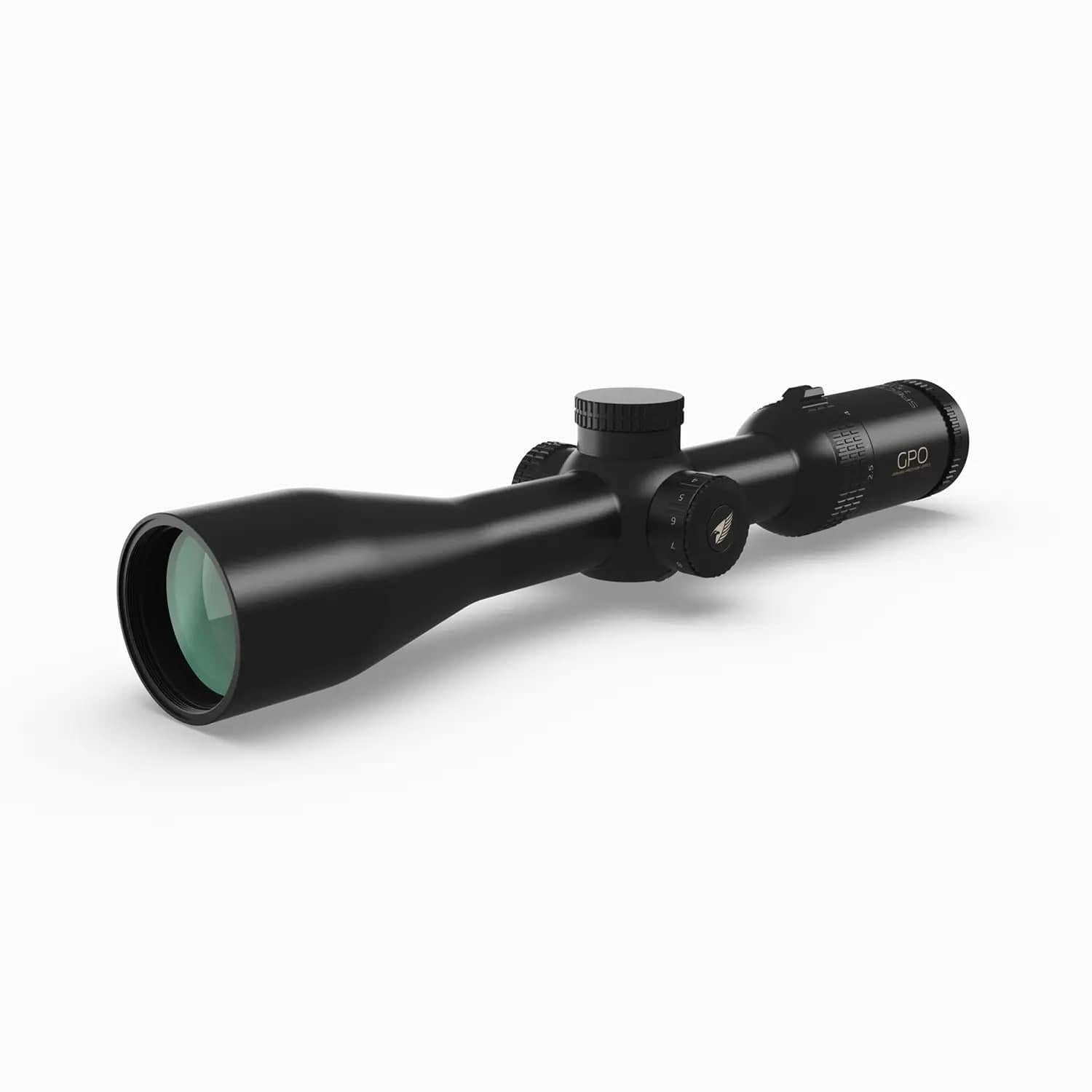 German Precision Optics Centerfire Scopes German Precision Optics GPO Spectra 4x Rifle Scope 2.5-10x44i 30mm SFP G4i-Drop Illum. Black