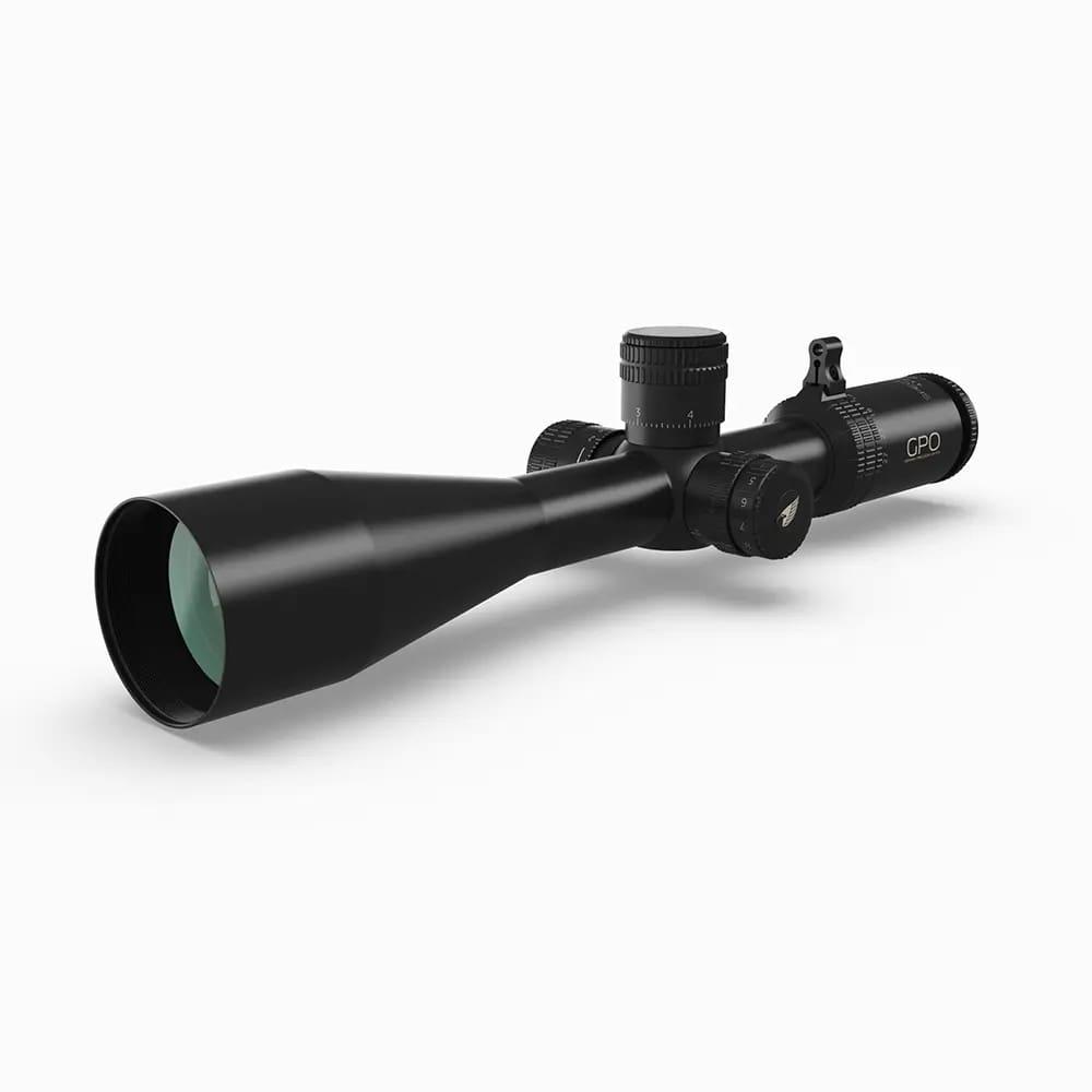 German Precision Optics Centerfire Scopes German Precision Optics GPO GPOTAC Tactical Rifle Scope 4.5-27x50i 34mm FFP LRi Pro Illum. Black