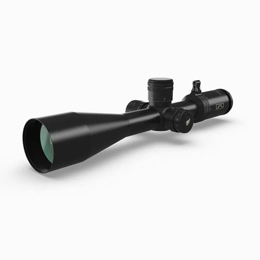German Precision Optics Centerfire Scopes German Precision Optics GPO GPOTAC Tactical Rifle Scope 4.5-27x50i 34mm FFP LRi Pro Illum. Black