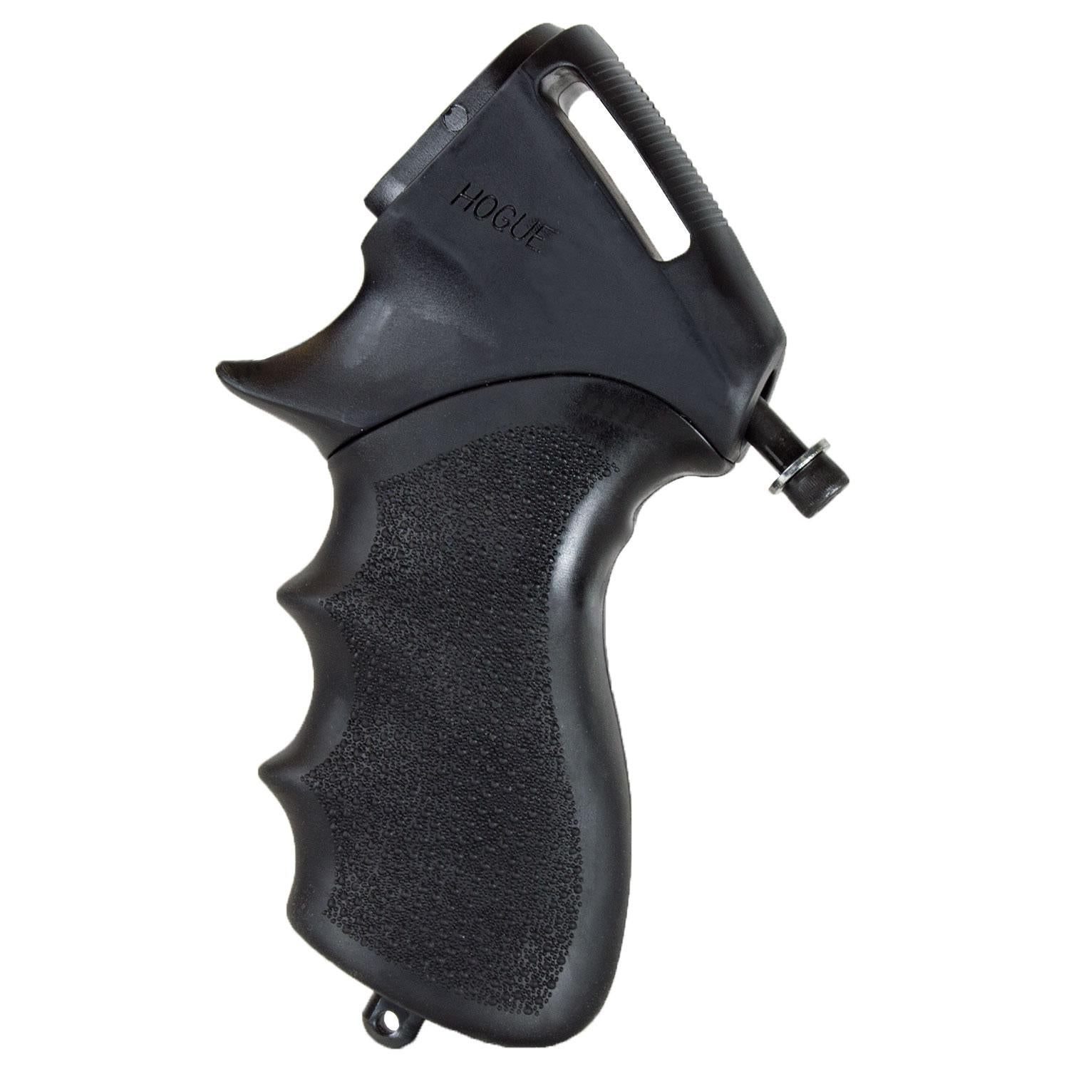Hogue Chassis &amp; Stocks Hogue  Hogue Overmolded Rubber Tamer Pistol Grip for Remington 870 12 ga Black