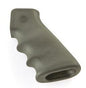 Hogue Grips Hogue  Hogue AR-15/M-16 OverMolded Rubber Grips with Finger Grooves Olive