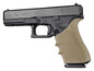 Hogue Grips Hogue  Hogue HandAll Beavertail Grip Sleeve Glock 17 G17L G19X G34 G34 MOS Gen 1-2-5-Flat Dark Earth