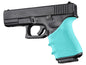 Hogue Grips Hogue  Hogue HandAll Beavertail Grip Sleeve Glock 19 23 32 38 Gen 3-4 Aqua