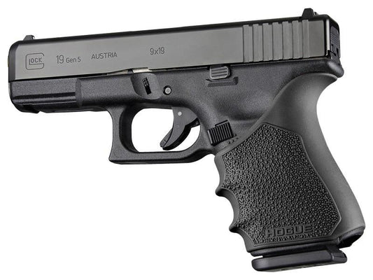 Hogue Grips Hogue  Hogue HandAll Beavertail Grip Sleeve Glock 19 23 32 38 Gen 1-2-5 Black