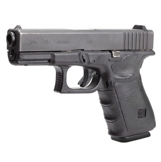 Hogue Gun Parts|Grips Hogue  Hogue Wrapter Rubber Adhesive Grip for Glock Gen 4 Models 17 17MOS 22 31 34 34MOS 35 35MOS - Black