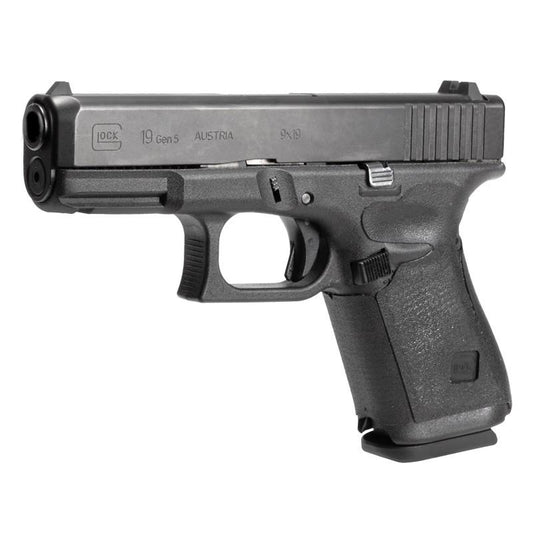 Hogue Gun Parts|Grips Hogue  Hogue Wrapter Rubber Adhesive Grip for Glock Gen 5 Models 19 19MOS 44 - Black