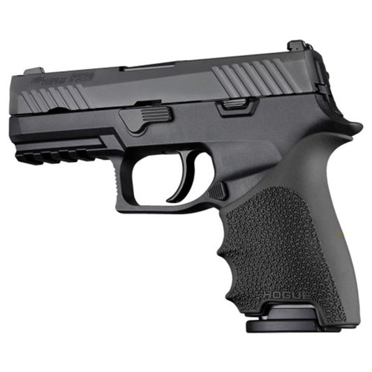 Hogue Gun Parts|Grips Hogue  Hogue HandAll Beavertail Handgun Grip Sleeve for Sig Sauer P320 Compact Black