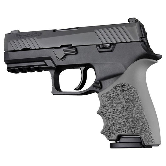 Hogue Gun Parts|Grips Hogue  Hogue HandAll Beavertail Handgun Grip Sleeve for Sig Sauer P320 Compact Slate Grey