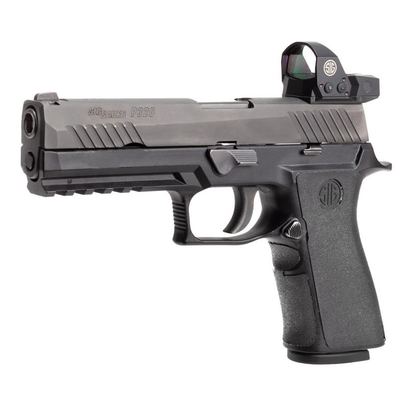 Hogue Gun Parts|Grips Hogue  Hogue Wrapter Rubber Adhesive Grip for SIG SAUER P320 Full Size Models (X5 Grip Module) - Black