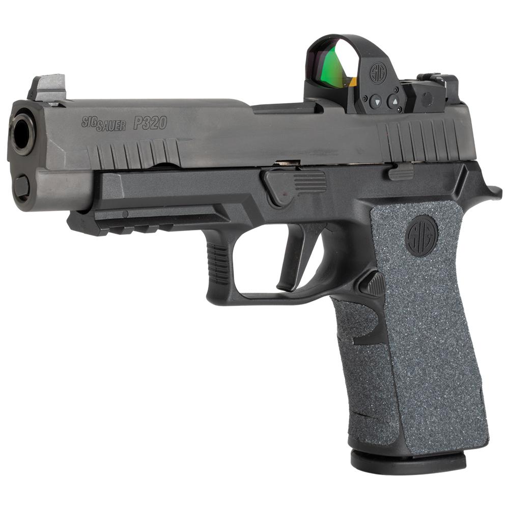 Hogue Gun Parts|Grips Hogue  Wrapter Grit Adhesive Grip for Sig Sauer P320 Full Size Black
