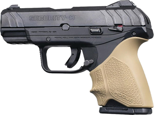Hogue Grips Hogue  Hogue HandAll Beavertail Grip Sleeve Ruger Security 9 Compact - FDE