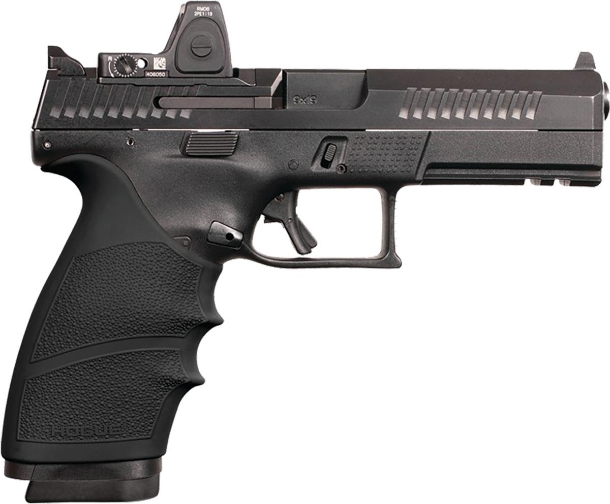 Hogue Grips Hogue  Hogue HandAll Beavertail Grip Sleeve CZ P-10 Full Size 9mm - Black