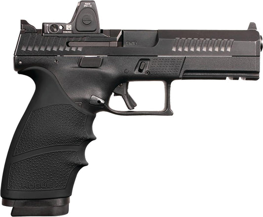 Hogue Grips Hogue  Hogue HandAll Beavertail Grip Sleeve CZ P-10 Full Size 9mm - Black