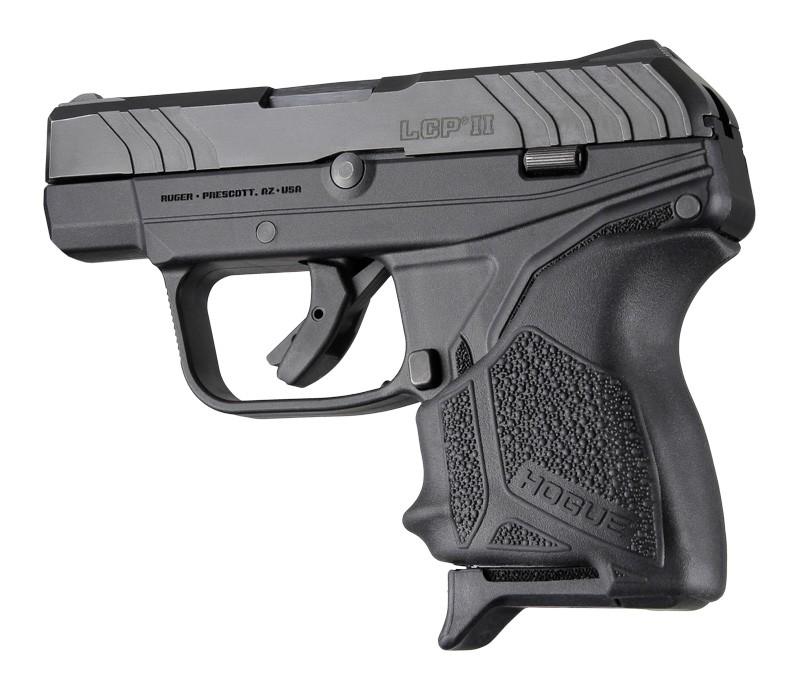 Hogue Grips Hogue  Hogue HandAll Beavertail Grip Sleeve Ruger LCP II Black