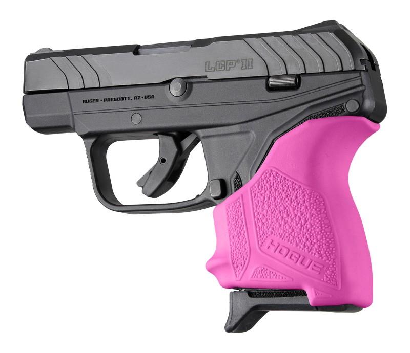 Hogue Grips Hogue  Hogue HandAll Beavertail Grip Sleeve Ruger LCP II-Pink
