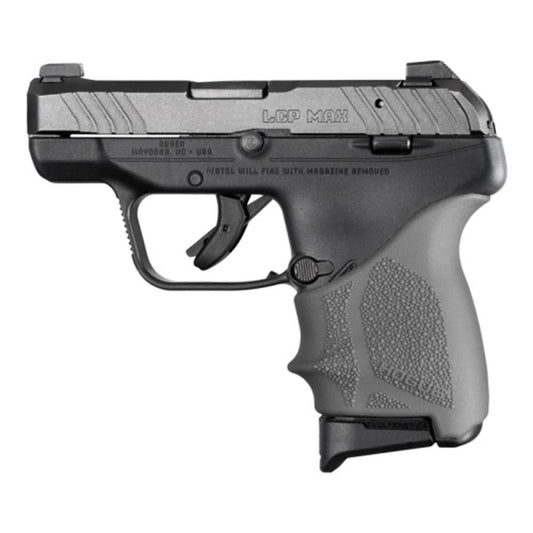 Hogue Grips Hogue  Hogue HandAll Beavertail Grip Sleeve Ruger LCP Max Slate Grey