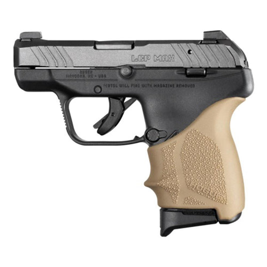Hogue Grips Hogue  Hogue HandAll Beavertail Grip Sleeve Ruger LCP Max FDE